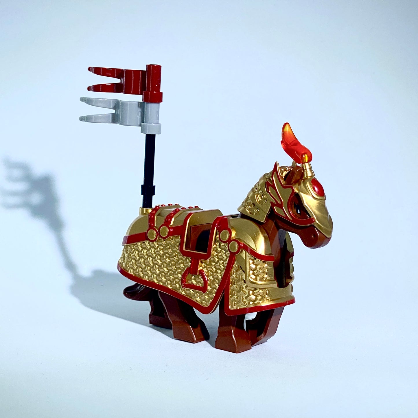 DeCool Three Kingdoms Figurine - Heavy Armor Horse (20688)