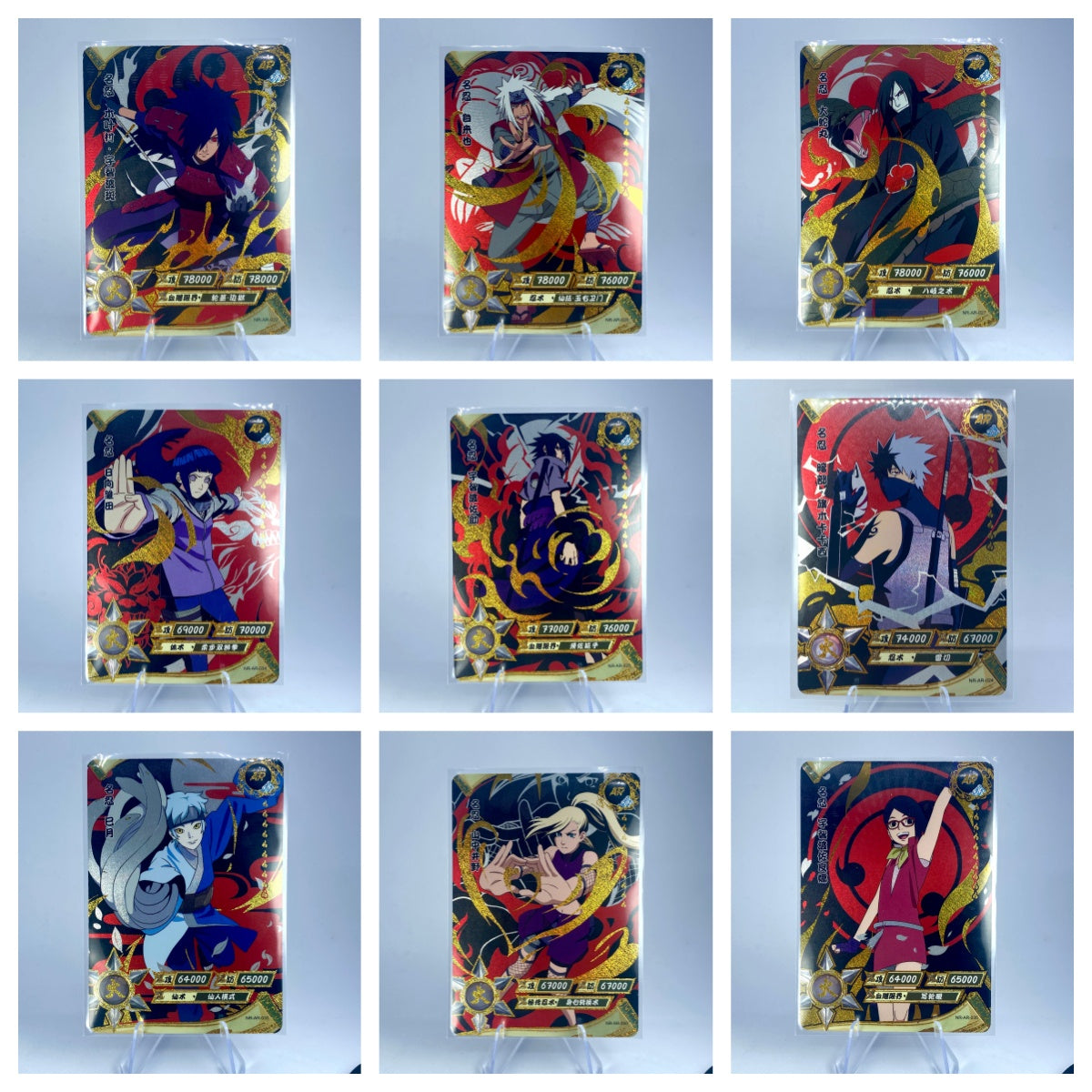 KAYOU Naruto Tier 3 AR Set (001-066)