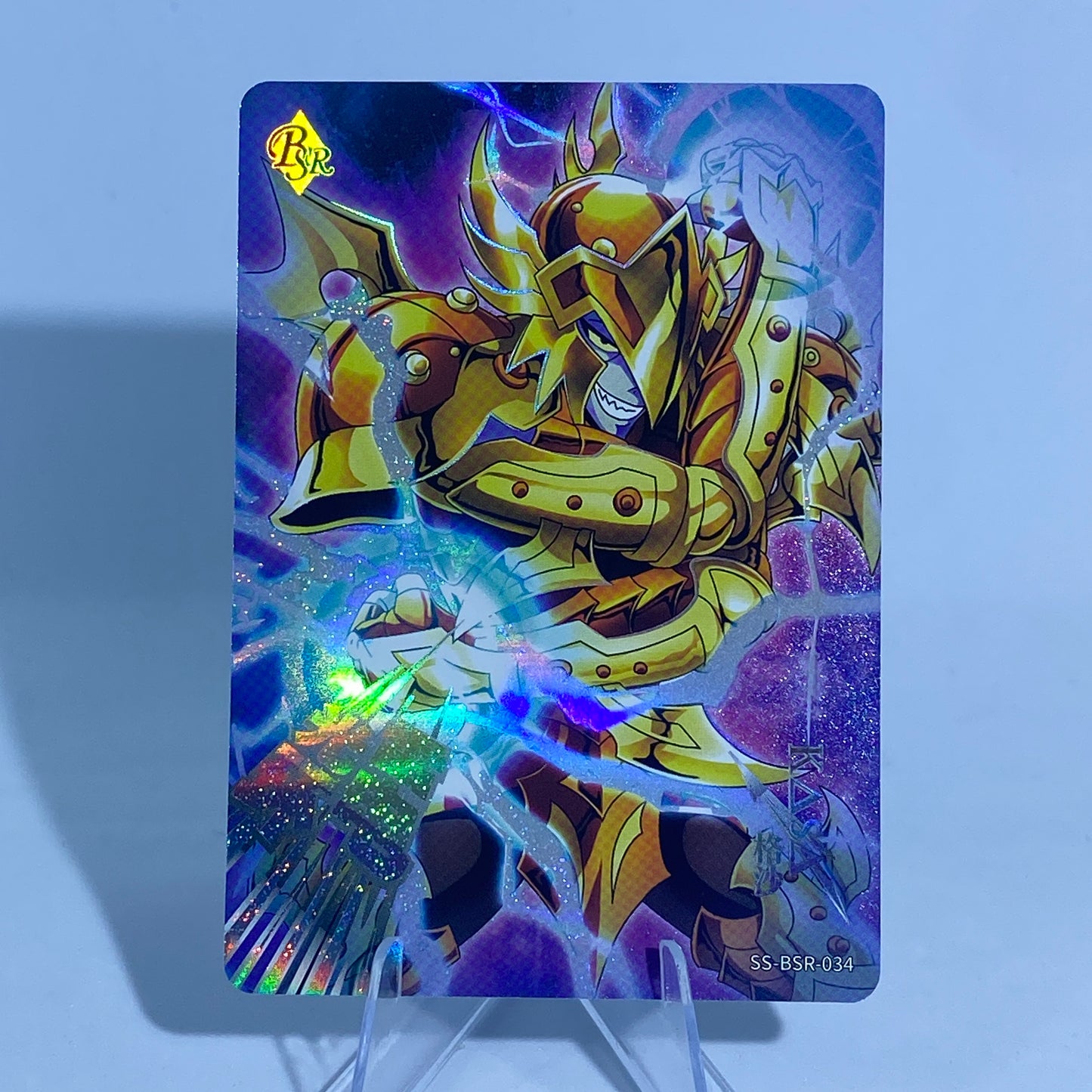 KAYOU Saint Seiya Premium Combo - 6 cartas numeradas + 105 cartas regulares del set completo