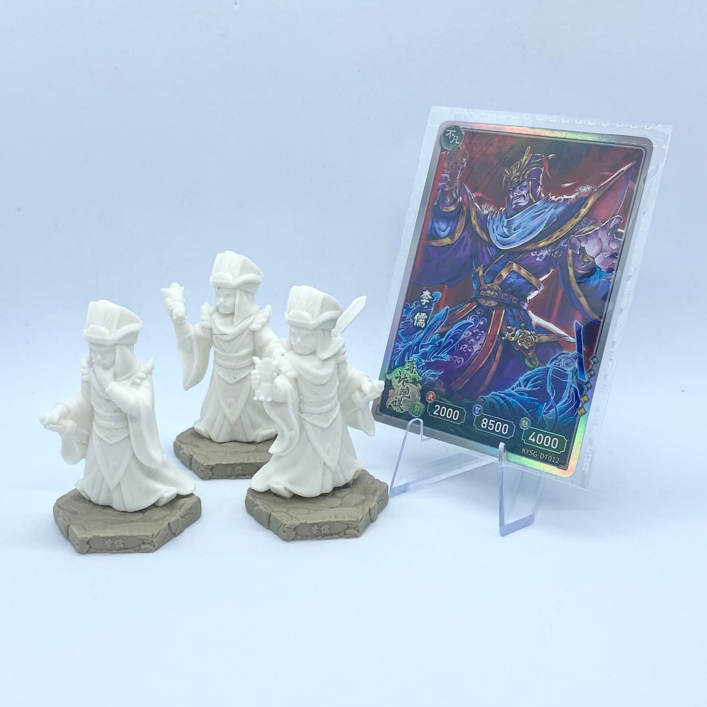 Figurine et carte en caoutchouc KAYOU Three Kingdoms (1re vague)