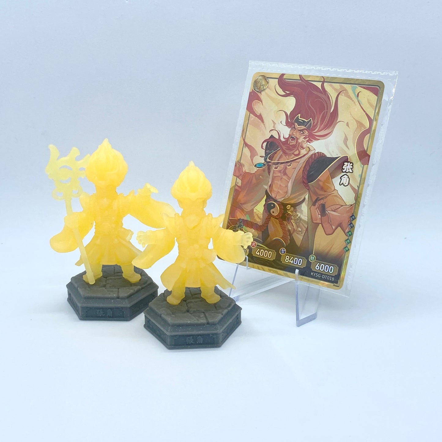Figurine et carte en caoutchouc KAYOU Three Kingdoms (1re vague)