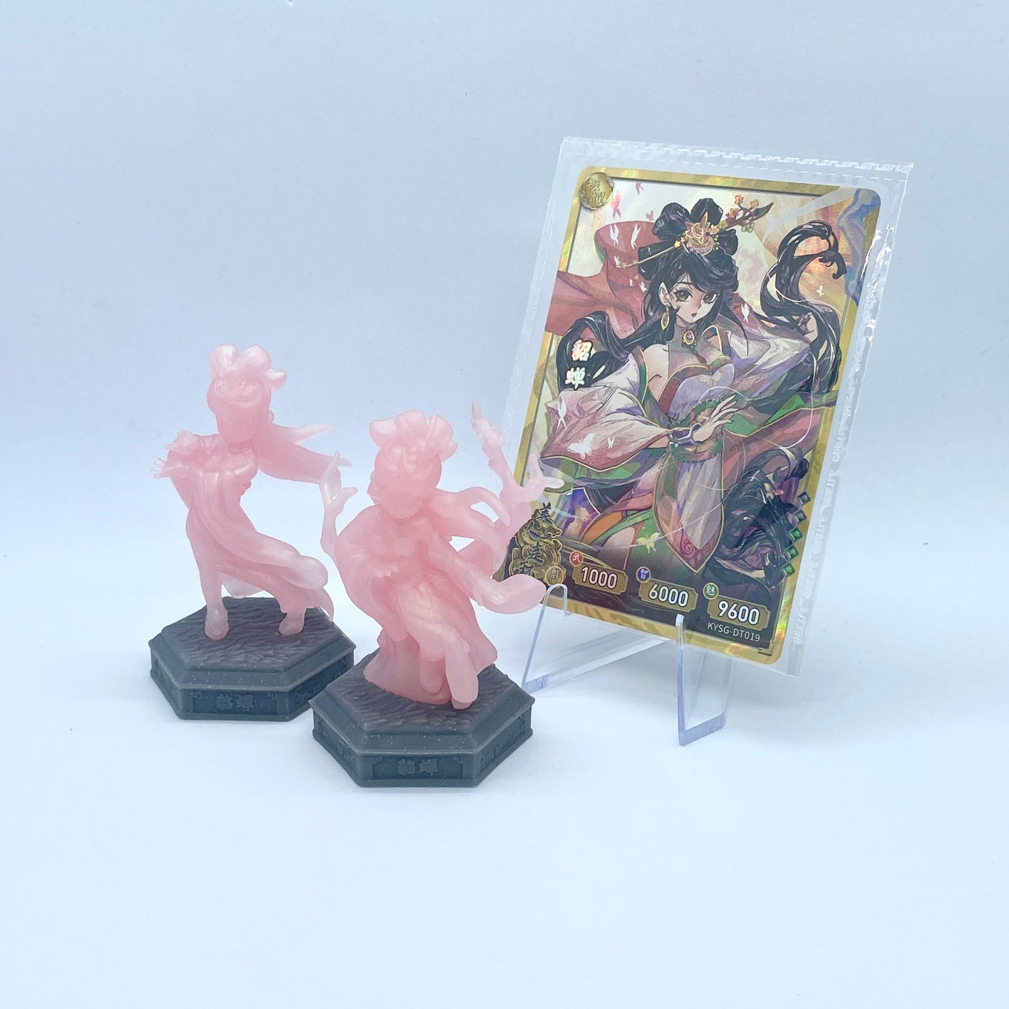 Figurine et carte en caoutchouc KAYOU Three Kingdoms (1re vague)
