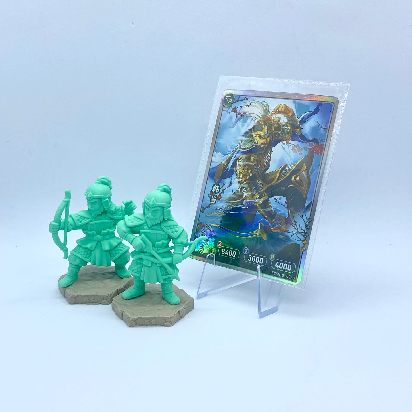 Figurine et carte en caoutchouc KAYOU Three Kingdoms (3e vague)