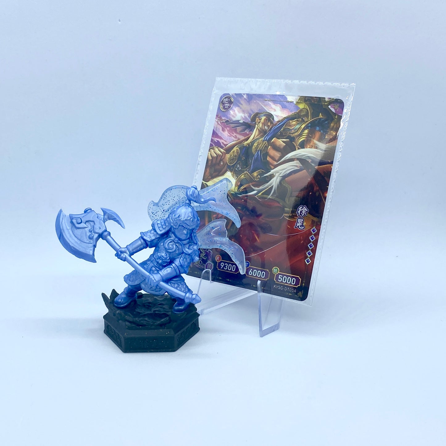 Figurine et carte en caoutchouc KAYOU Three Kingdoms (3e vague)