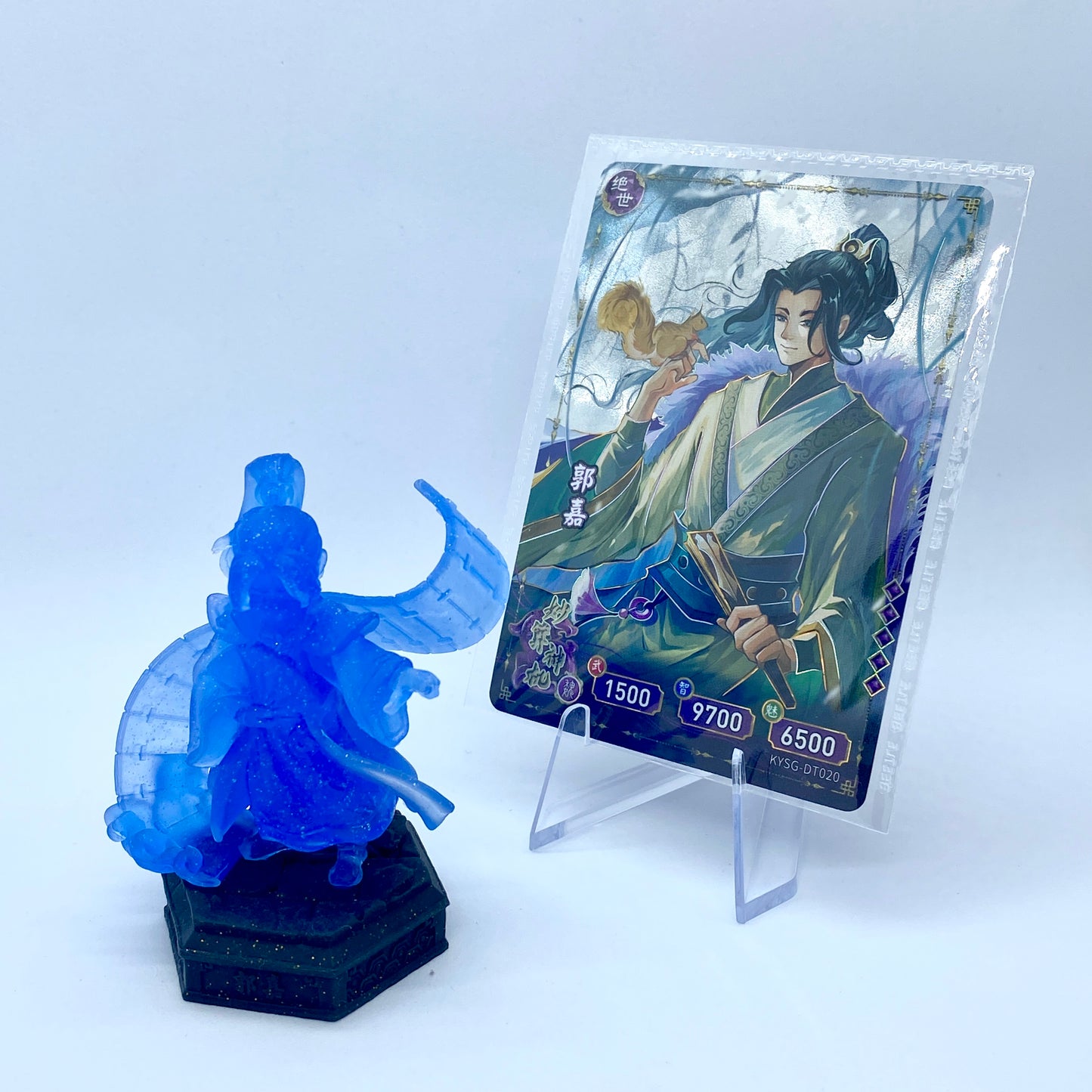 Figurine et carte en caoutchouc KAYOU Three Kingdoms (1re vague)
