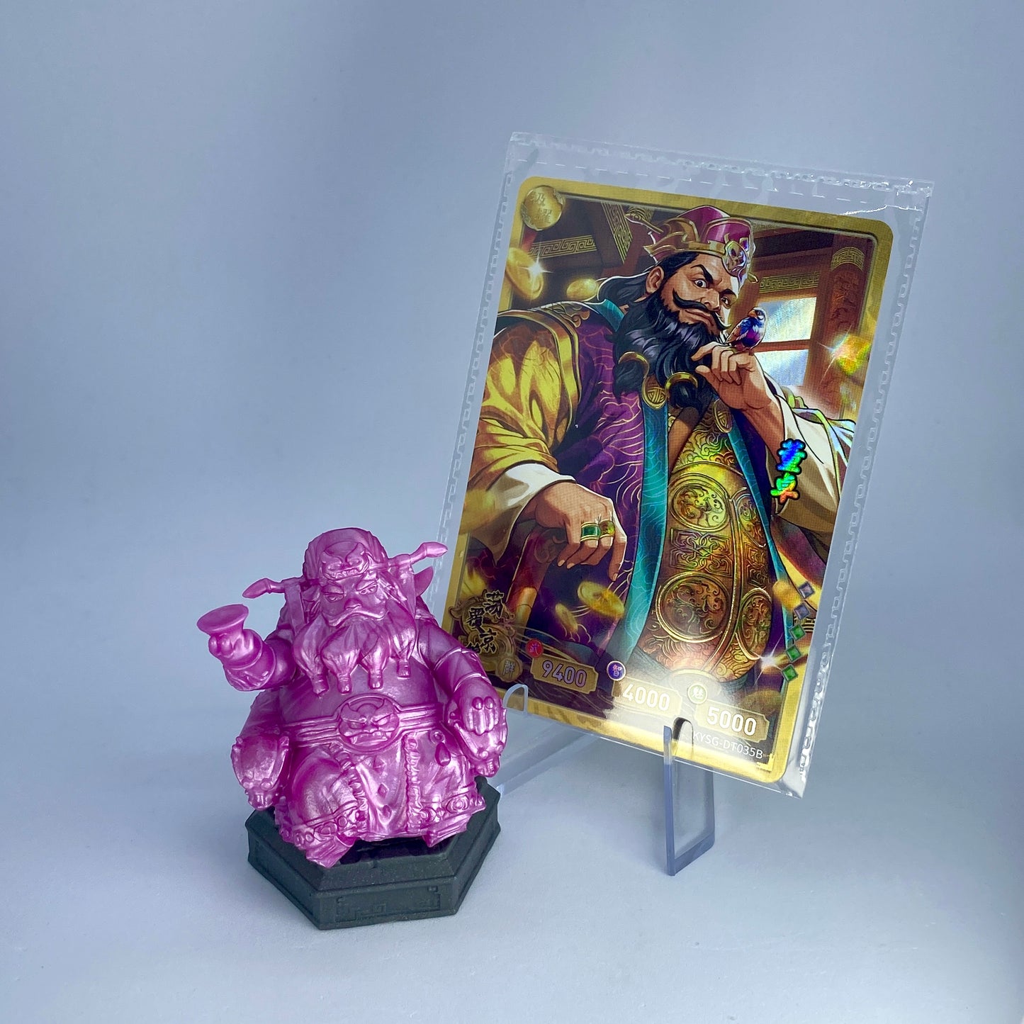 Figurine et carte en caoutchouc KAYOU Three Kingdoms (4e vague)