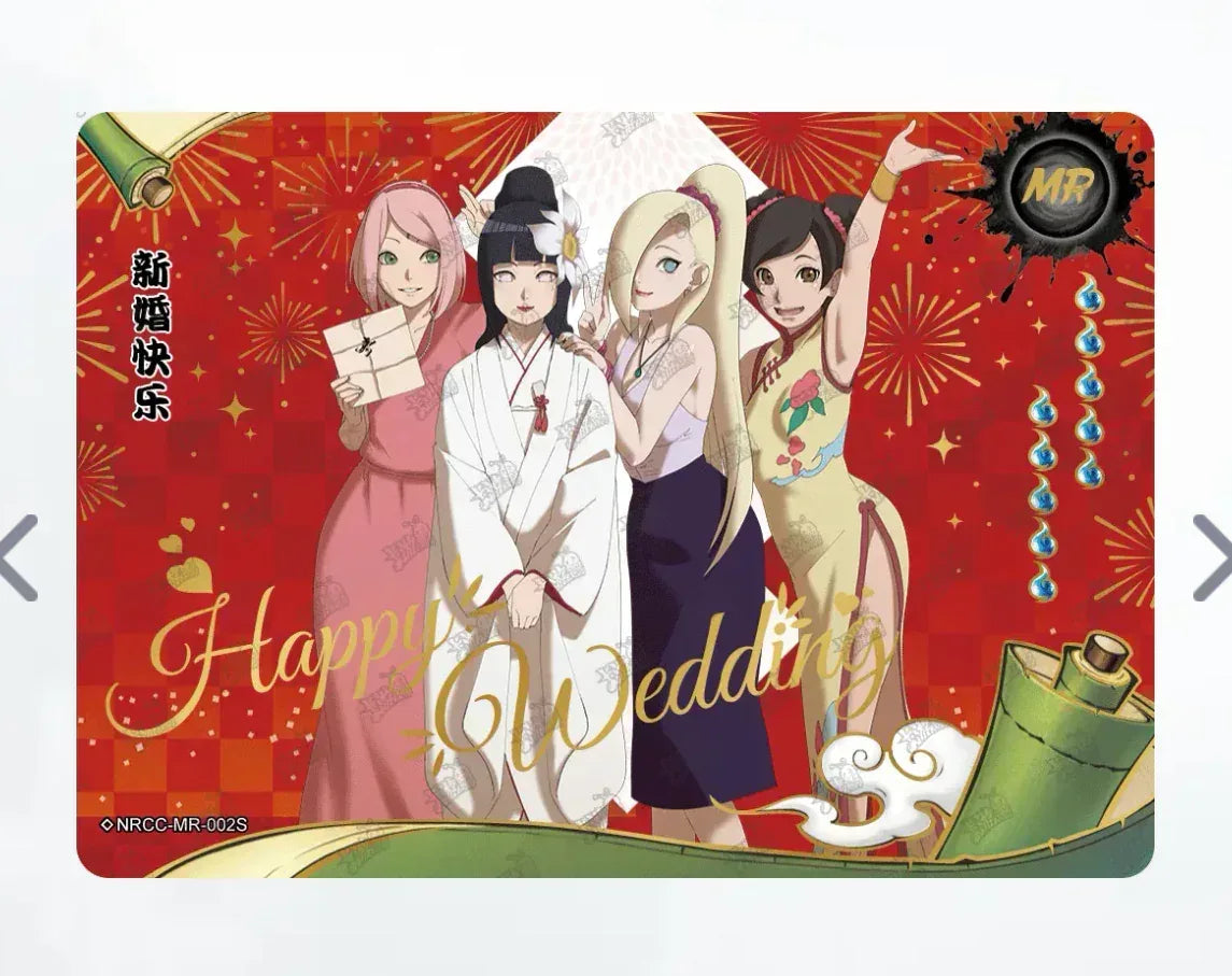KAYOU Naruto Ninja Age L4 MR Set (001-005) - FansTradingCards
