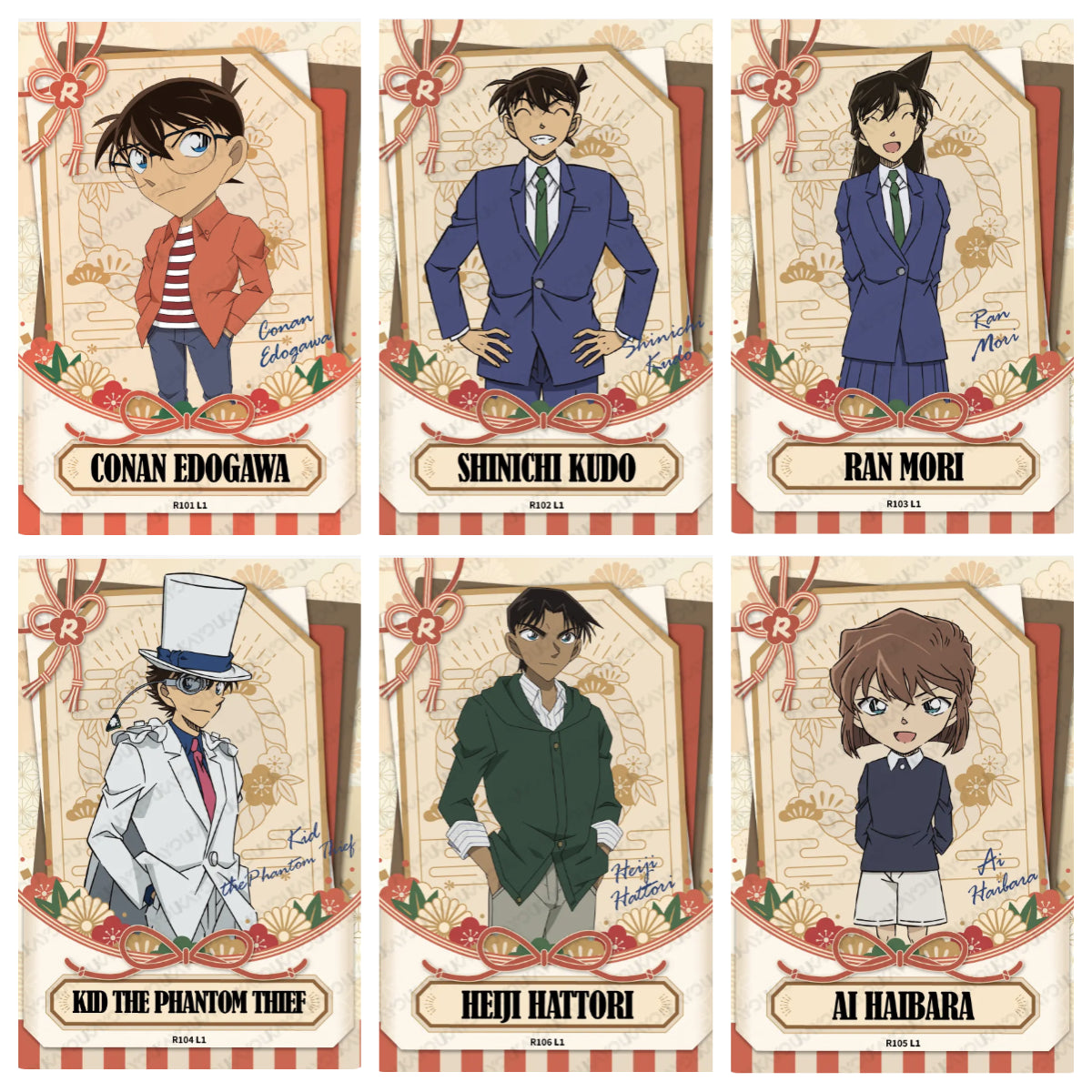 KAYOU Detective Conan L1/L2 SR/R/N Card (Tier4 Box)