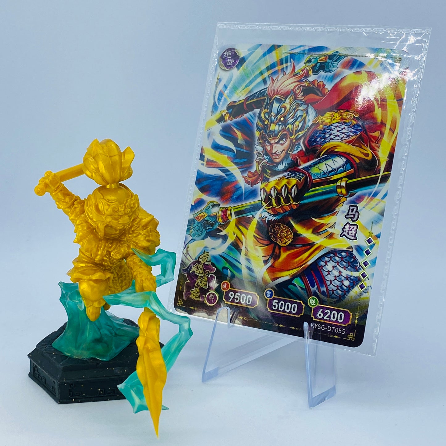 Figurine et carte en caoutchouc KAYOU Three Kingdoms (3e vague)