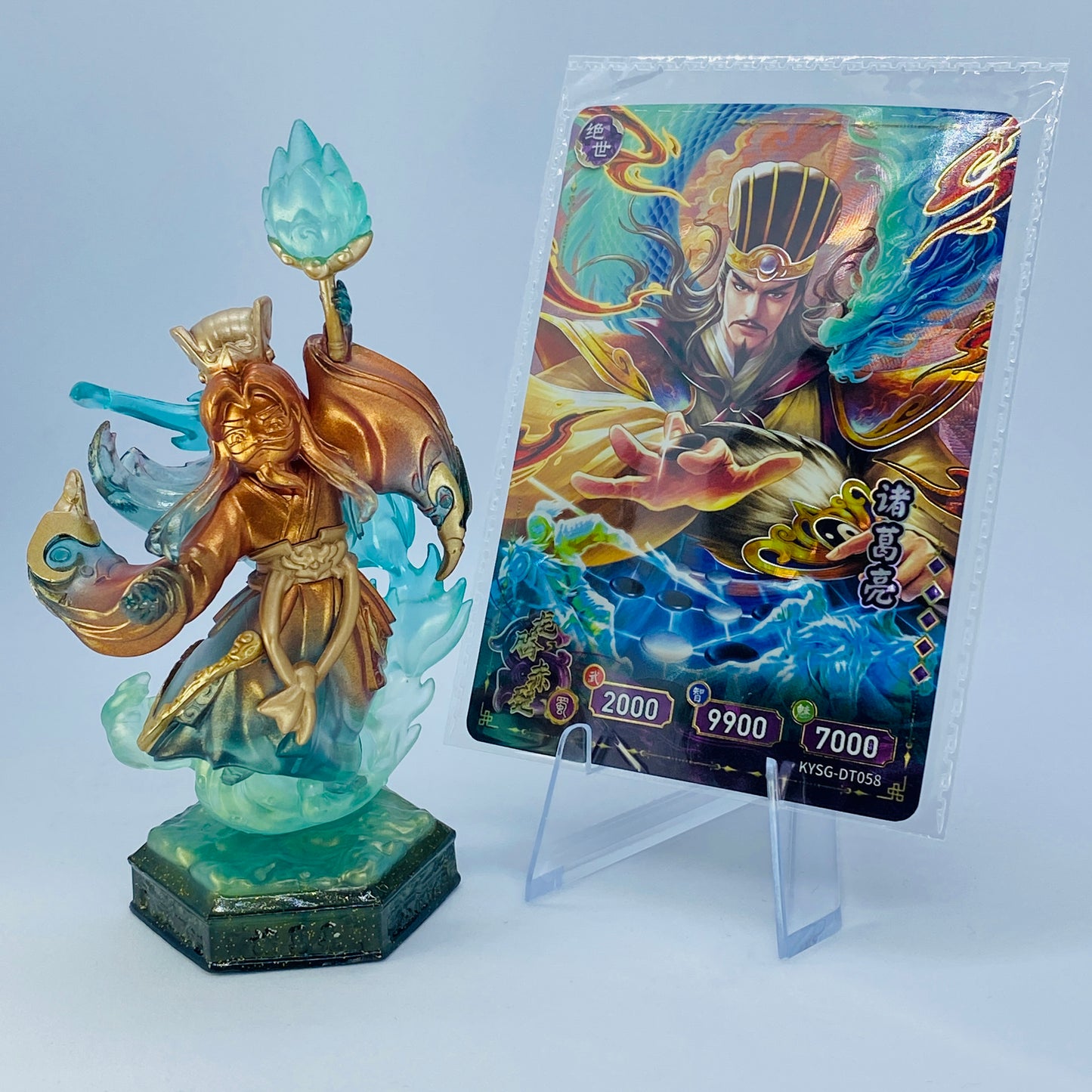Figurine et carte en caoutchouc KAYOU Three Kingdoms (3e vague)