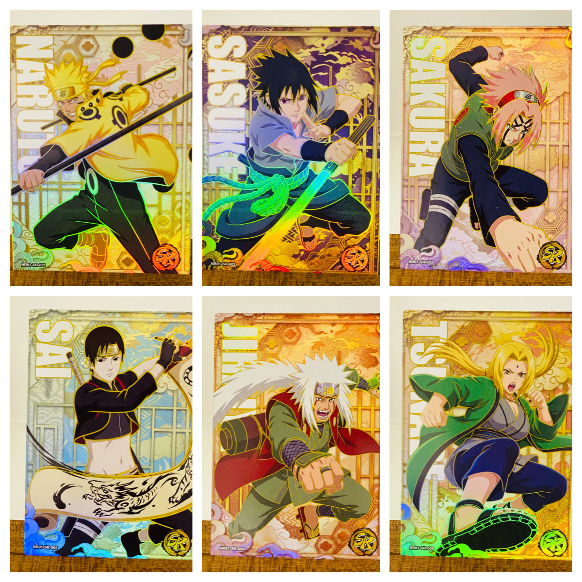 MAIDONG Naruto L1 SR (Set of 18 cards)