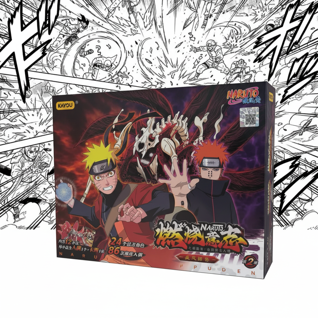 KAYOU Naruto Rubber Figurine Booster Box