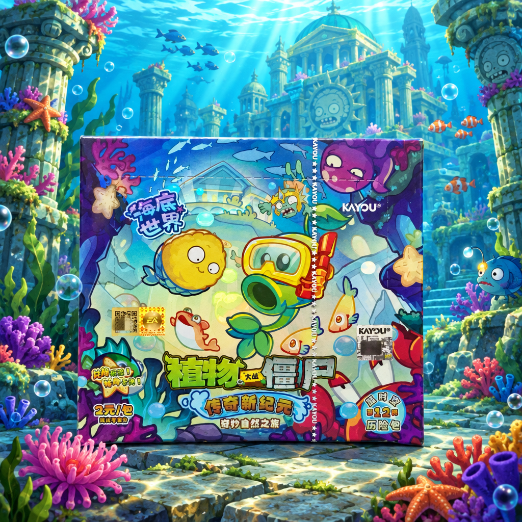 Plants VS. Zombies Time Adventure Booster Box