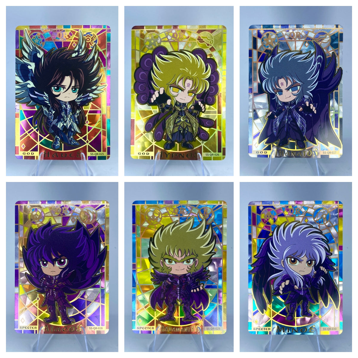 KAYOU Saint Seiya Tier 3 QR Set (001-037)