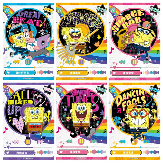 KAYOU SpongeBob L1 HR/STR/SR/FR/R Set - FansTradingCards