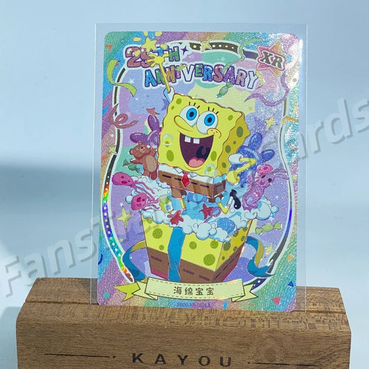 KAYOU SpongeBob L5 XR Card (Pull Rate: 0.21%~0.63%)