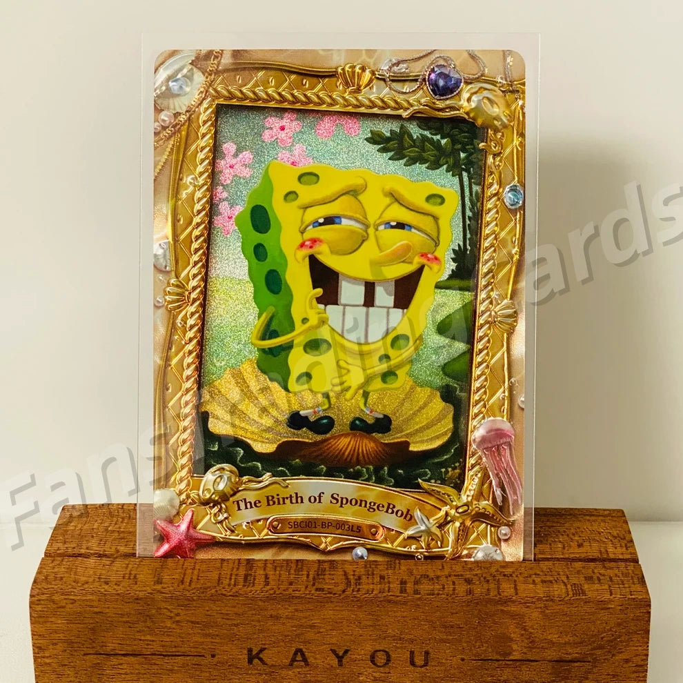 KAYOU SpongeBob English L5 BP Card (Pull Rate: 0.42%)
