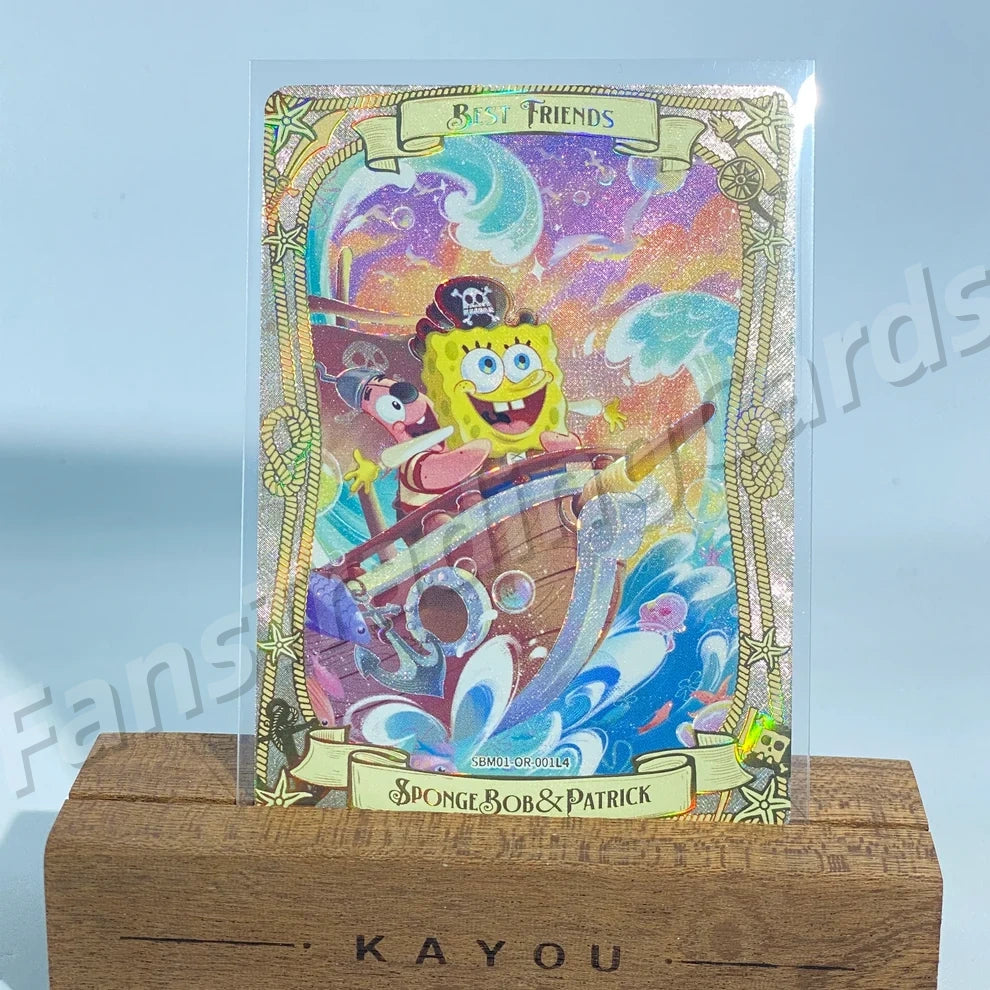 KAYOU SpongeBob L4 OR Card (Pull Rate: 1.67%~3.75%)