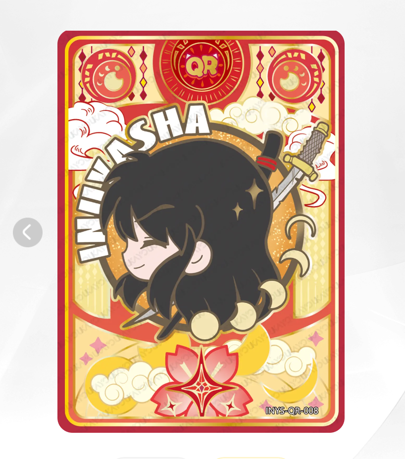KAYOU InuYasha Tier 3 QR Set (001-007)