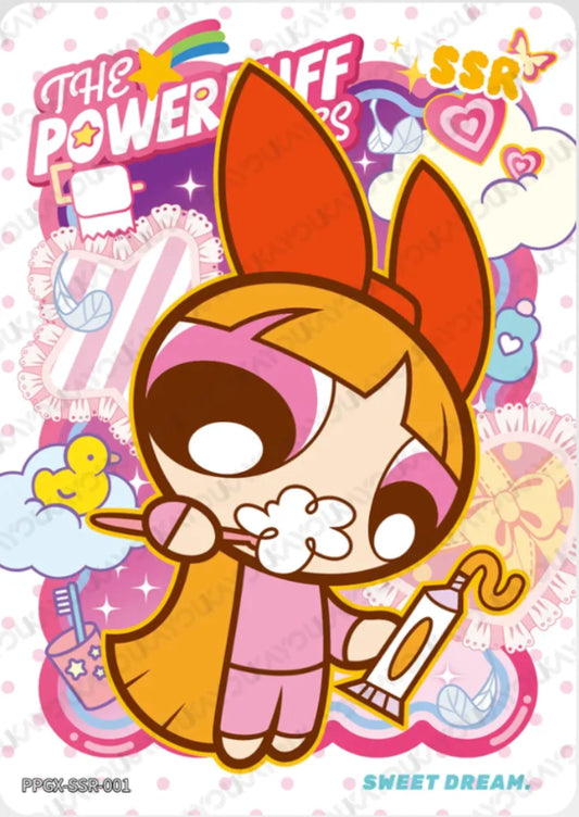 KAYOU The Powerpuff Girls L4 SSR Card (Pull-Rate: 1/3~1/3.93))
