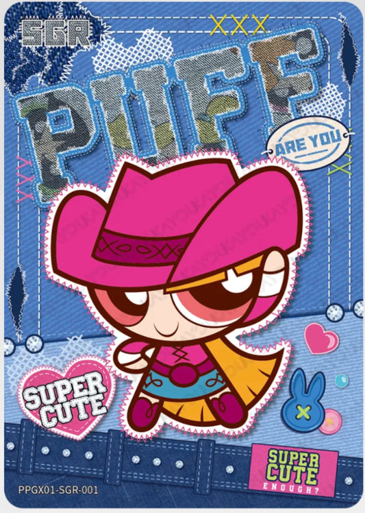 KAYOU The Powerpuff Girls L3 SGR Card (Pull-Rate: 1/10.53)
