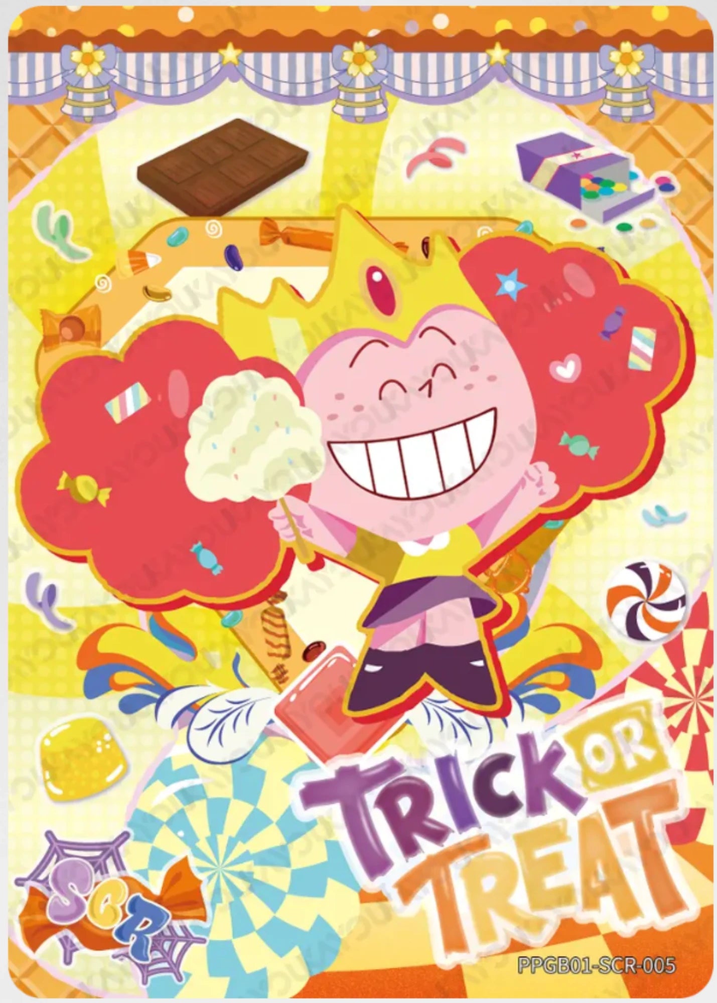 KAYOU The Powerpuff Girls L5 SCR Card (Pull-Rate: 1/240)
