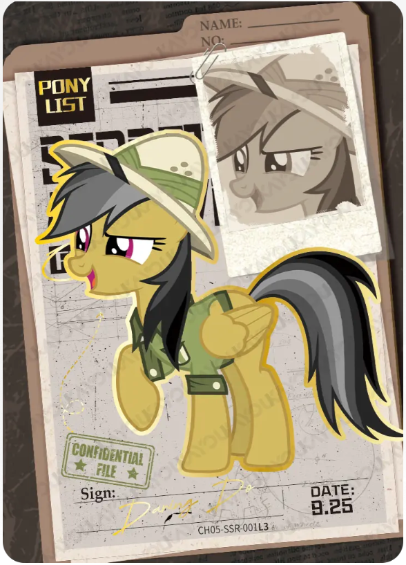KAYOU My Little Pony L3 SSR Card (Rainbow 5)(Pull-Rate: 26.67%)