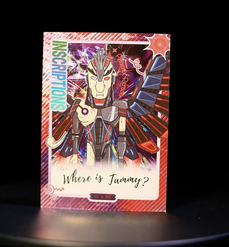 KAYOU Rick and Morty L5 MA/IN Card (Pull Rate: 0.90%~1.55%)