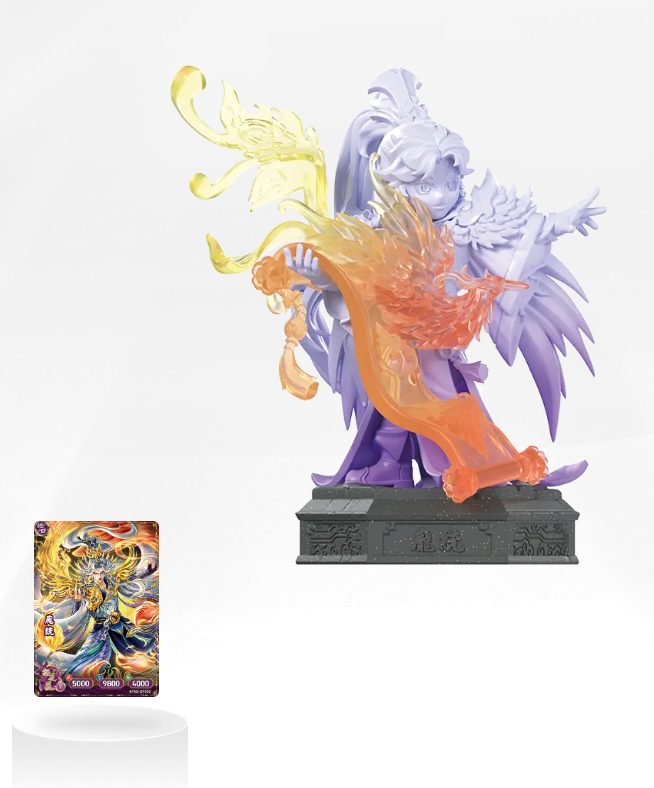KAYOU Three Kingdoms Rubber Figurine and Card (5th Wave)