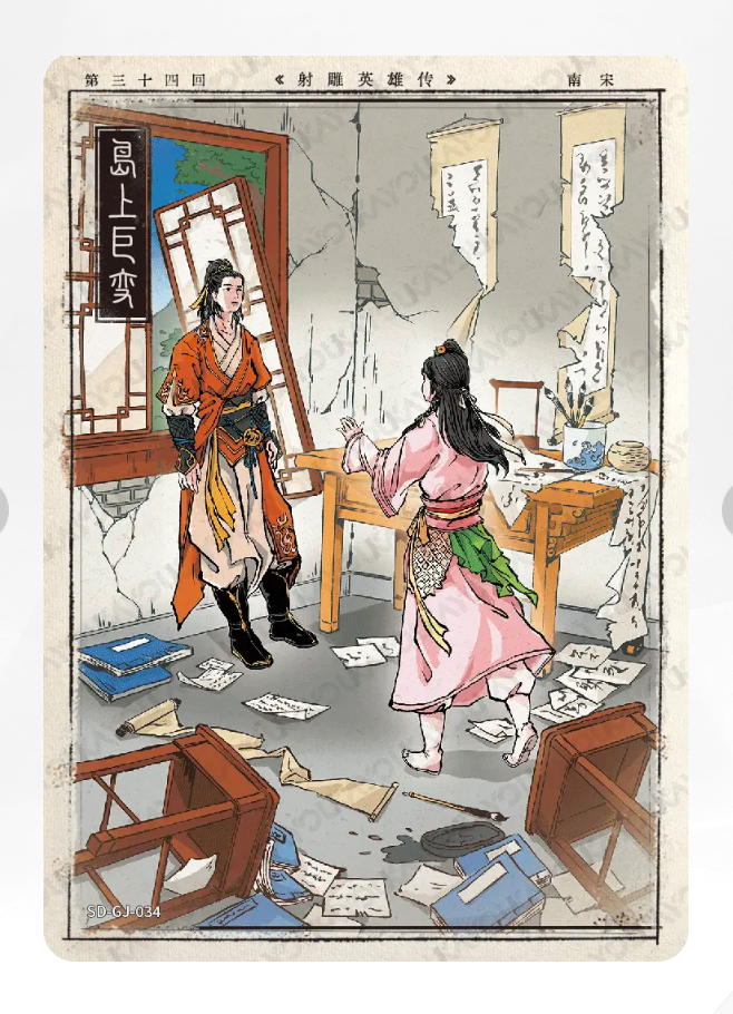 Coffret d'histoires de chapitres KAYOU Condor Heroes Tier 5 (001 - 020)