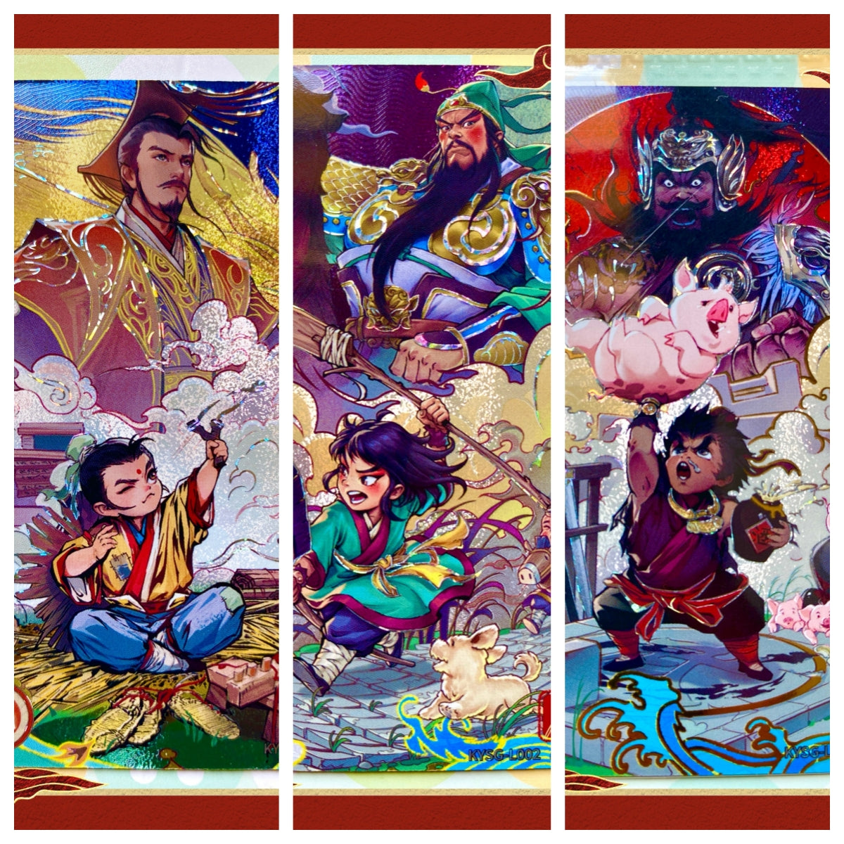 KAYOU Three Kingdoms Tier 1 Fleeting Legendary Set (001-021)