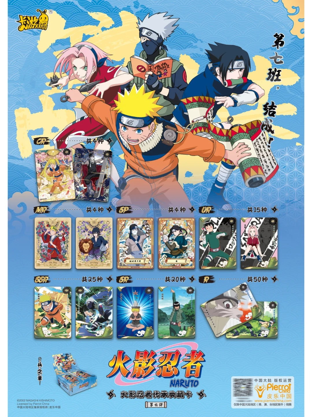 KAYOU Naruto - ¢30 Pack - Wave 7 (T2W7)