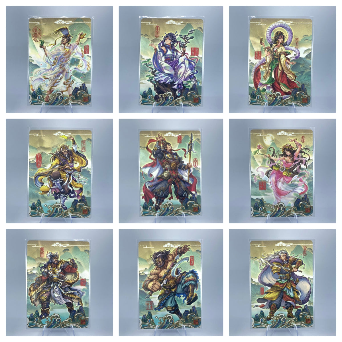 Conjunto de tierras de guerrero del país de nivel 3 de KAYOU (001-033)