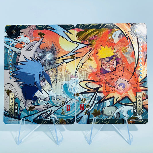 KAYOU Naruto T2W9 AR Sasuke & Naruto