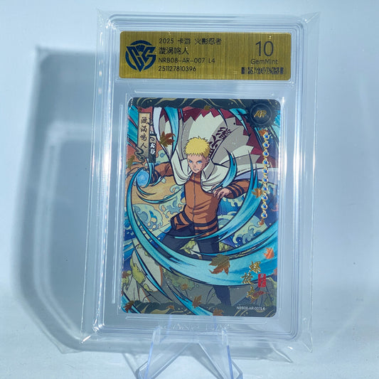 KAYOU Naruto T2W8 AR 007 CCG Graded Gem Mint 10