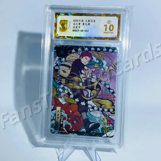 KAYOU Naruto T2W9 AR Gaara (Golden Pristine 10)(Pull-Rate: 1/327.27)