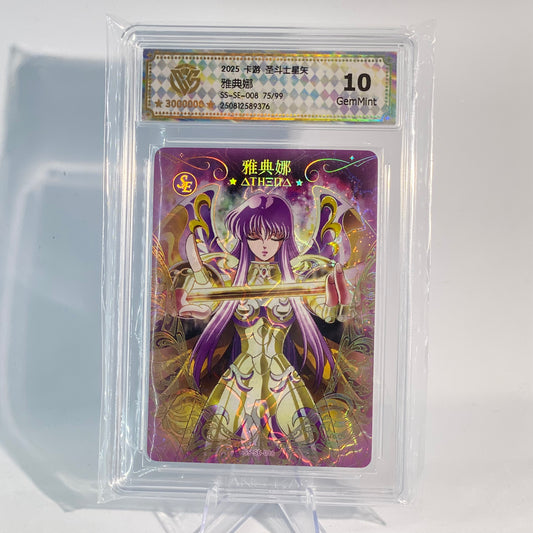Graded (CCG) KAYOU Saint Seiya SE-008 Athena (Numbered 75/99)