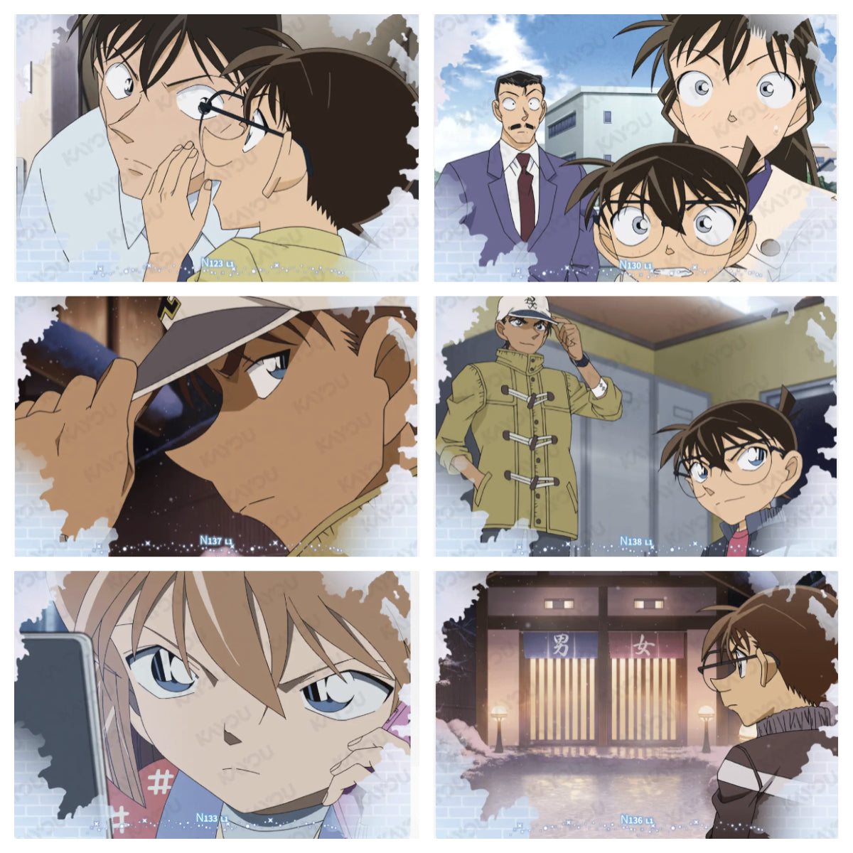 KAYOU Detective Conan L1/L2 SR/R/N Card (Tier4 Box)