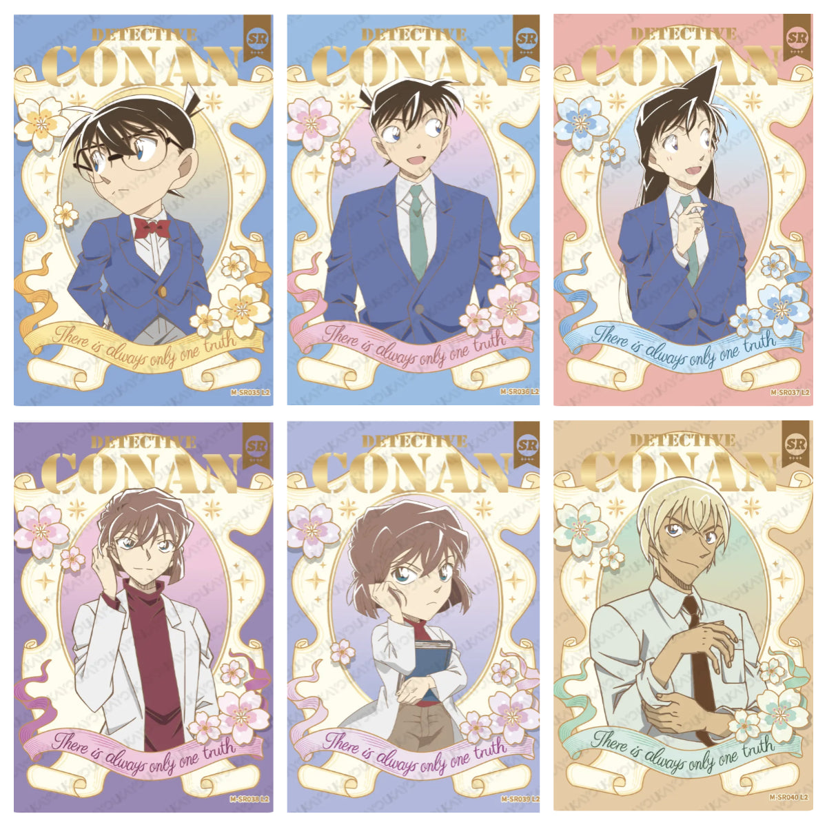 KAYOU Detective Conan L1/L2 N/R/SR Card (Tier2 Box)