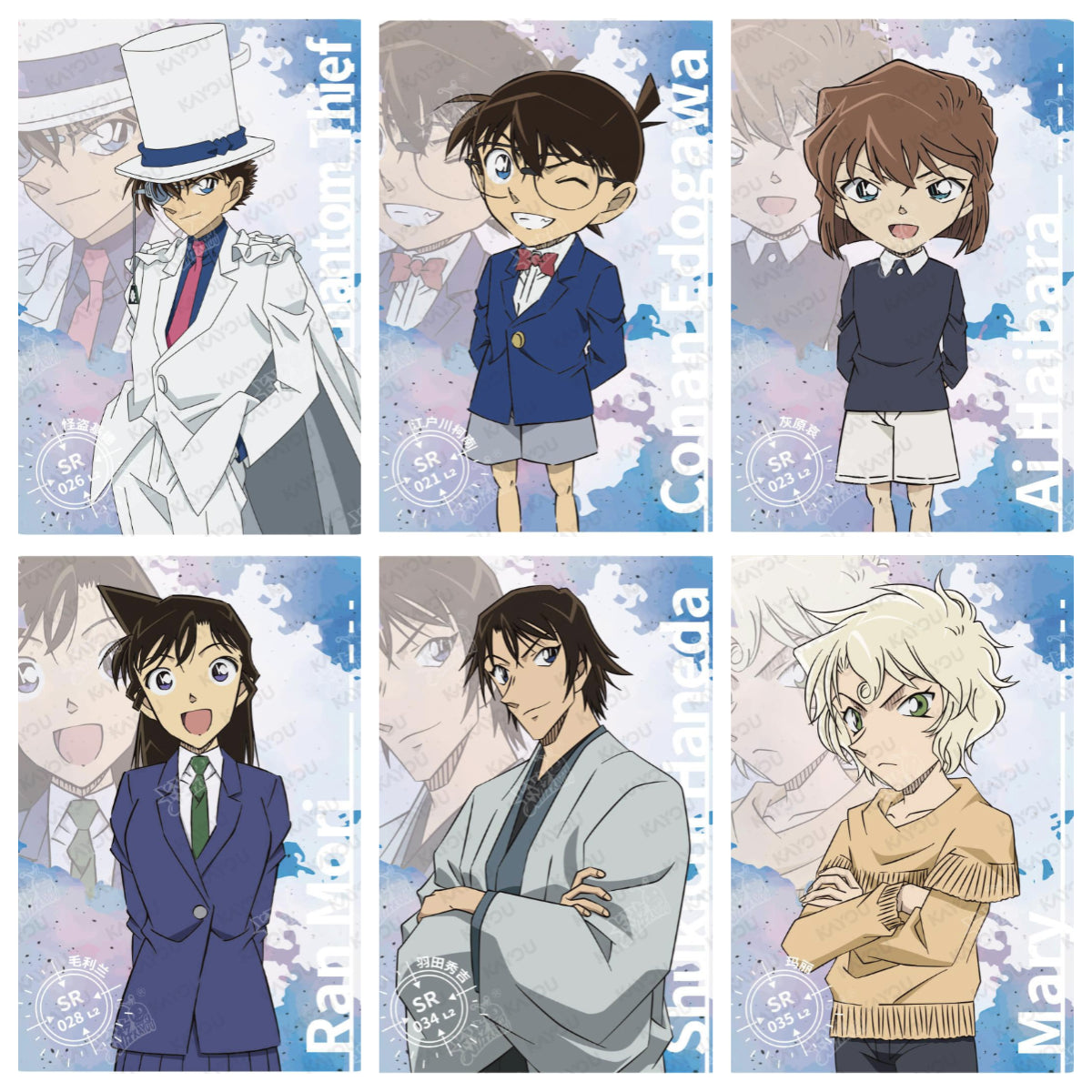 KAYOU Detective Conan L1/L2 SR/R/N Card (Tier4 Box)