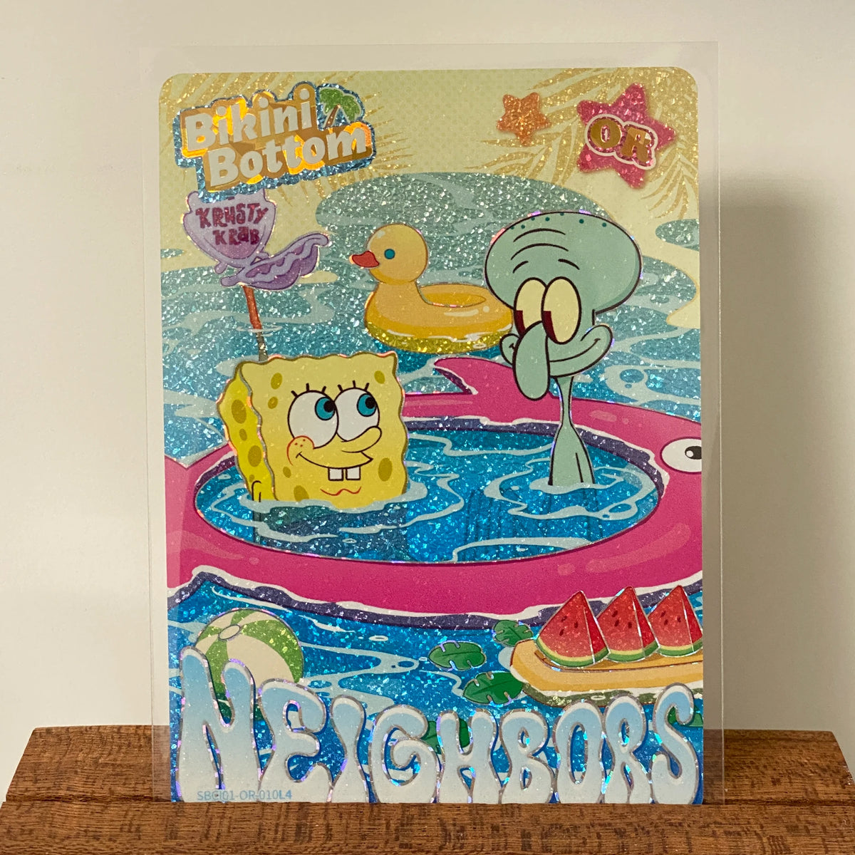 KAYOU SpongeBob English L4 OR Card (Pull Rate: 1.25%)