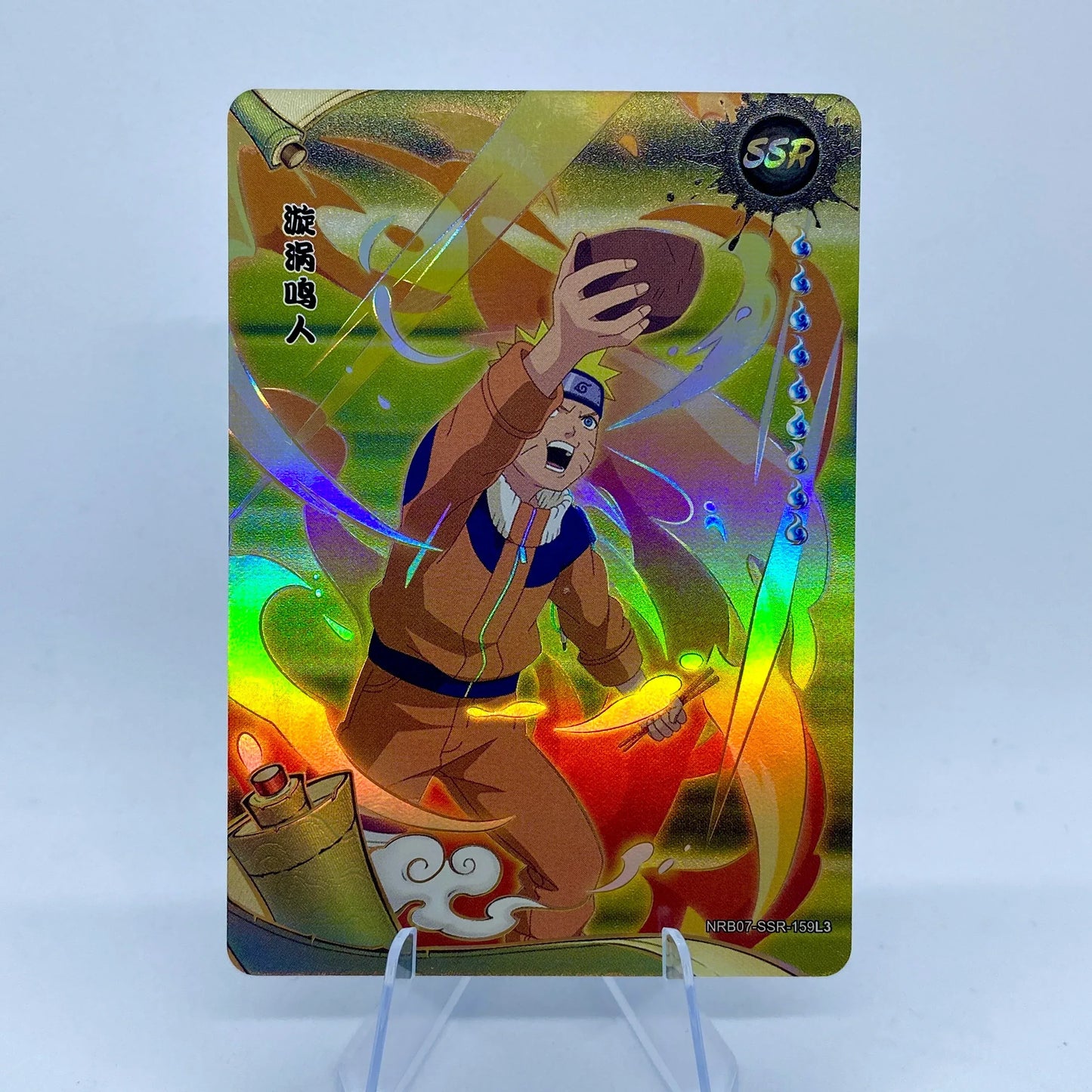ultra rare naruto cards CARD GAME Gamabunta Ninja 176 BANDAI Japanese I001 except for screen shots and posters KAYOU Naruto L3 SSR Card