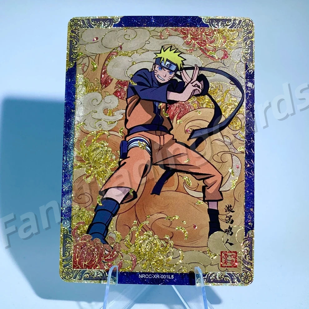 KAYOU Naruto Ninja Age L5 XR Card (001-006) (Pull-Rate: 0.49%)