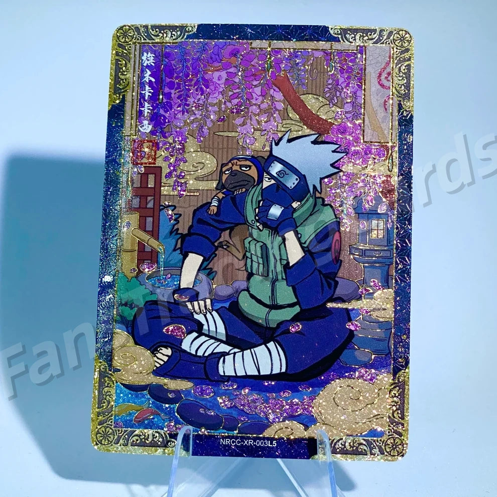 KAYOU Naruto Ninja Age L5 XR Card (001-006) (Pull-Rate: 0.49%)