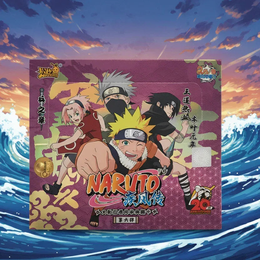 Naruto Tier 2 Booster Boxes (Wave 1-9) - FansTradingCards