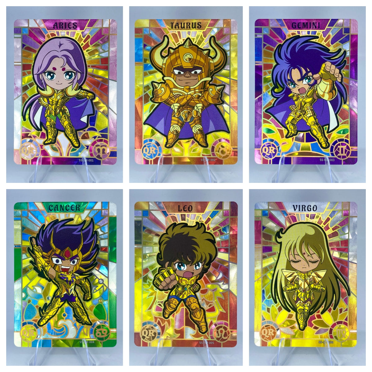 KAYOU Saint Seiya - Wave I - QR Set (001-012)