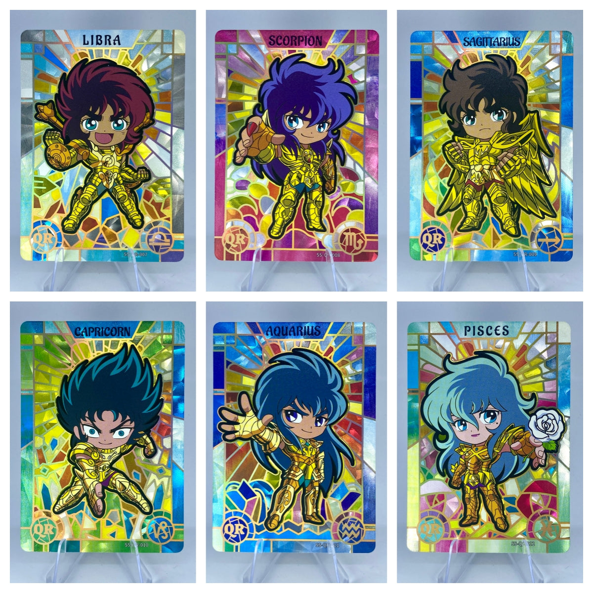 KAYOU Saint Seiya - Wave I - QR Set (001-012)