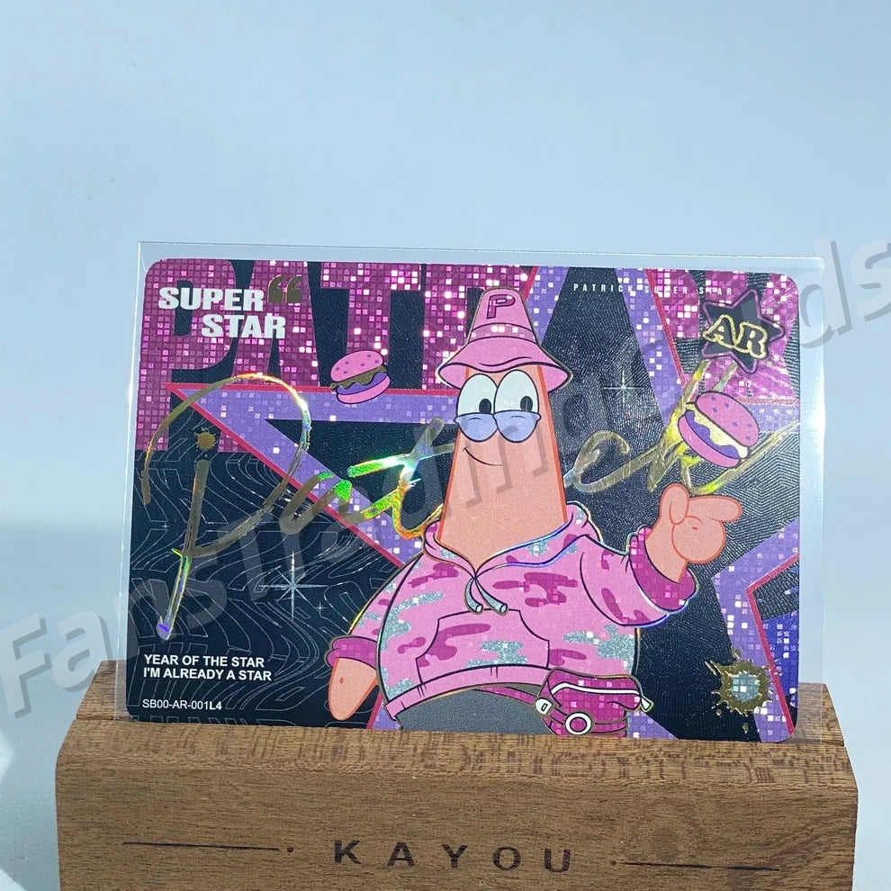 KAYOU SpongeBob L4 AR Card (Pull Rate: 0.83%~6.67%)