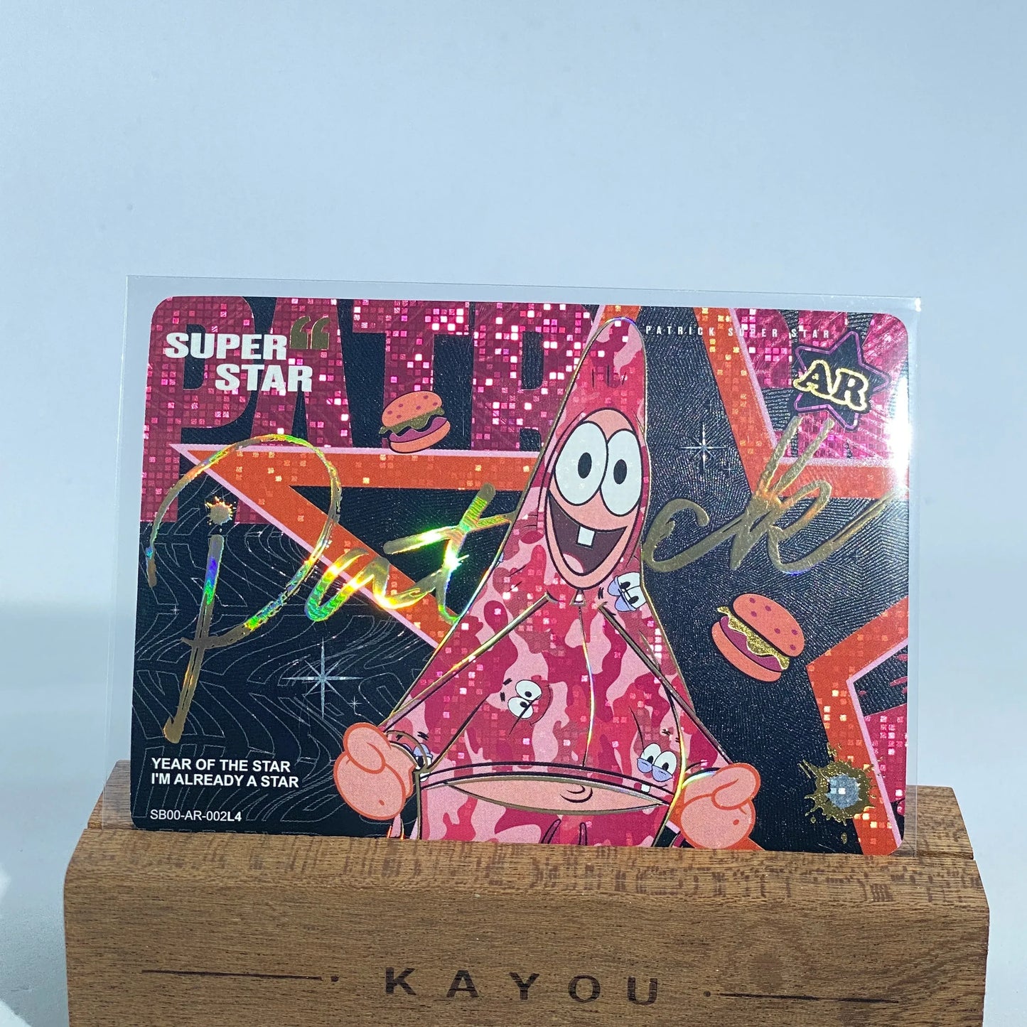 KAYOU SpongeBob L4 AR Set (001-012) - FansTradingCards