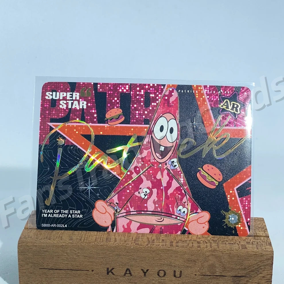 KAYOU SpongeBob L4 AR Card (Pull Rate: 0.83%~6.67%)